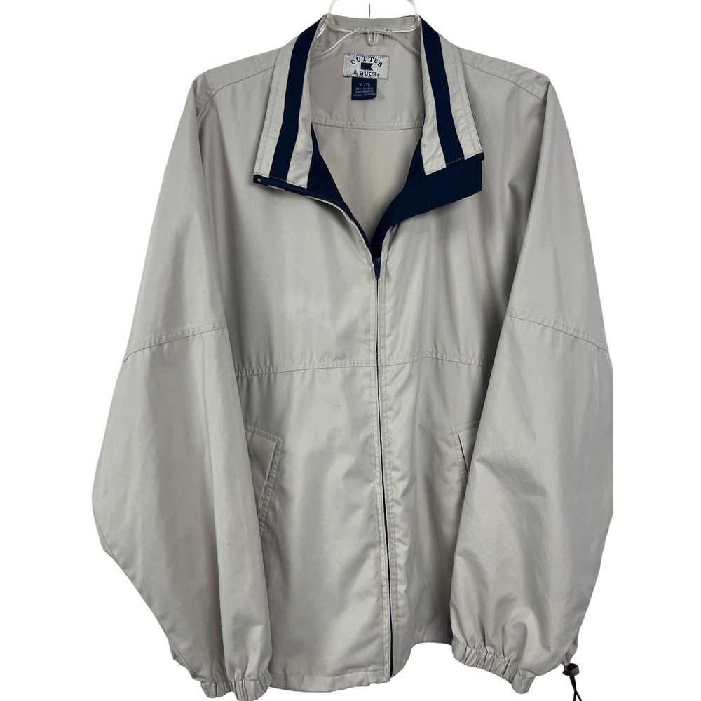 Vintage Cutter & Buck Windbreaker Golf Jacket XL 90s Sport Outdoor Polyester C13